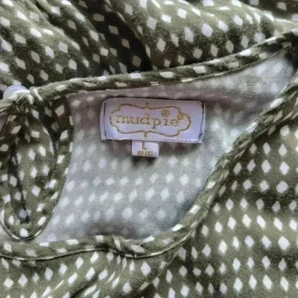 Mud Pie Olive Green Long Sleeve Dress - Picture 9 of 9